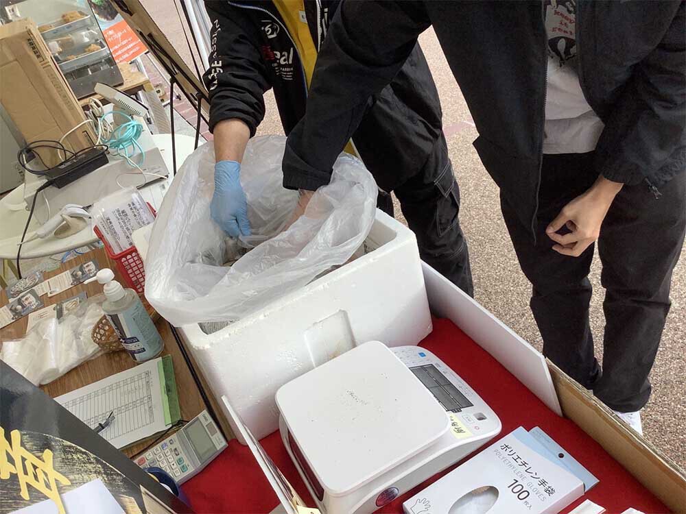 山陽自動車道小谷SAイベント風景の写真