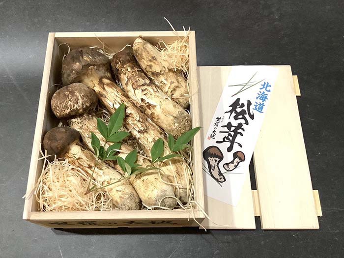 国産松茸の竹