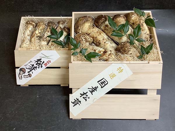 国産松茸の華と竹