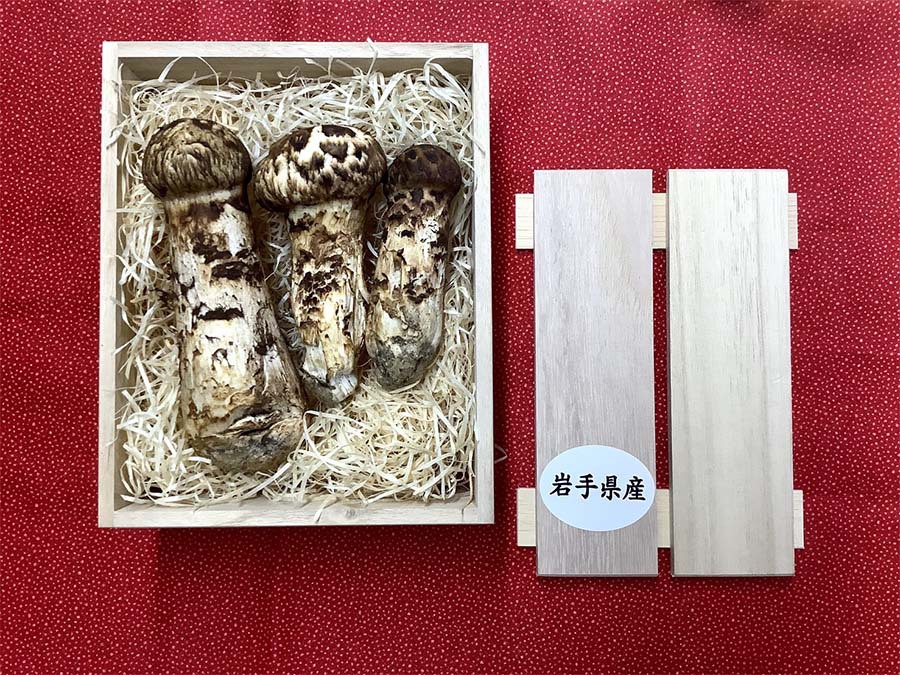 岩手県産松茸つぼみ190gの写真